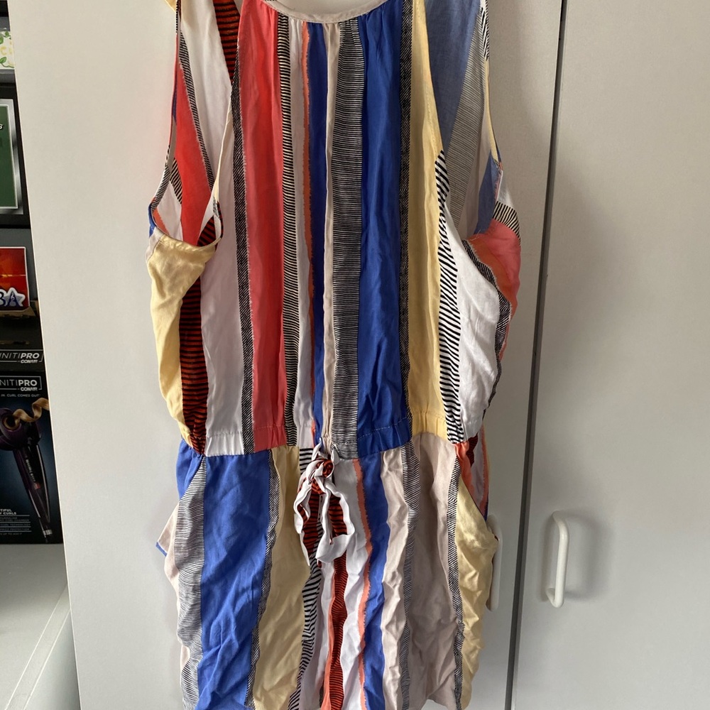 Multi-color romper